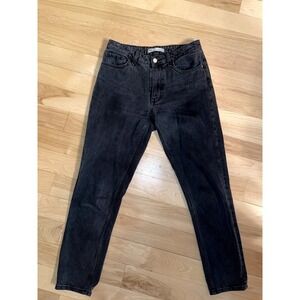 Zara Black Washed Jeans